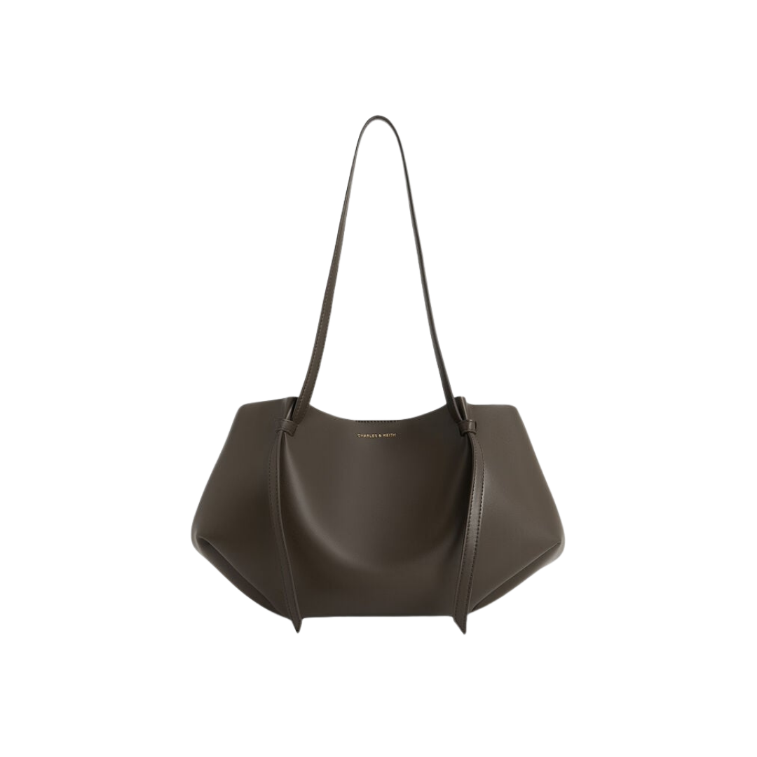 Calla Tote Bag - Dark Moss (L)