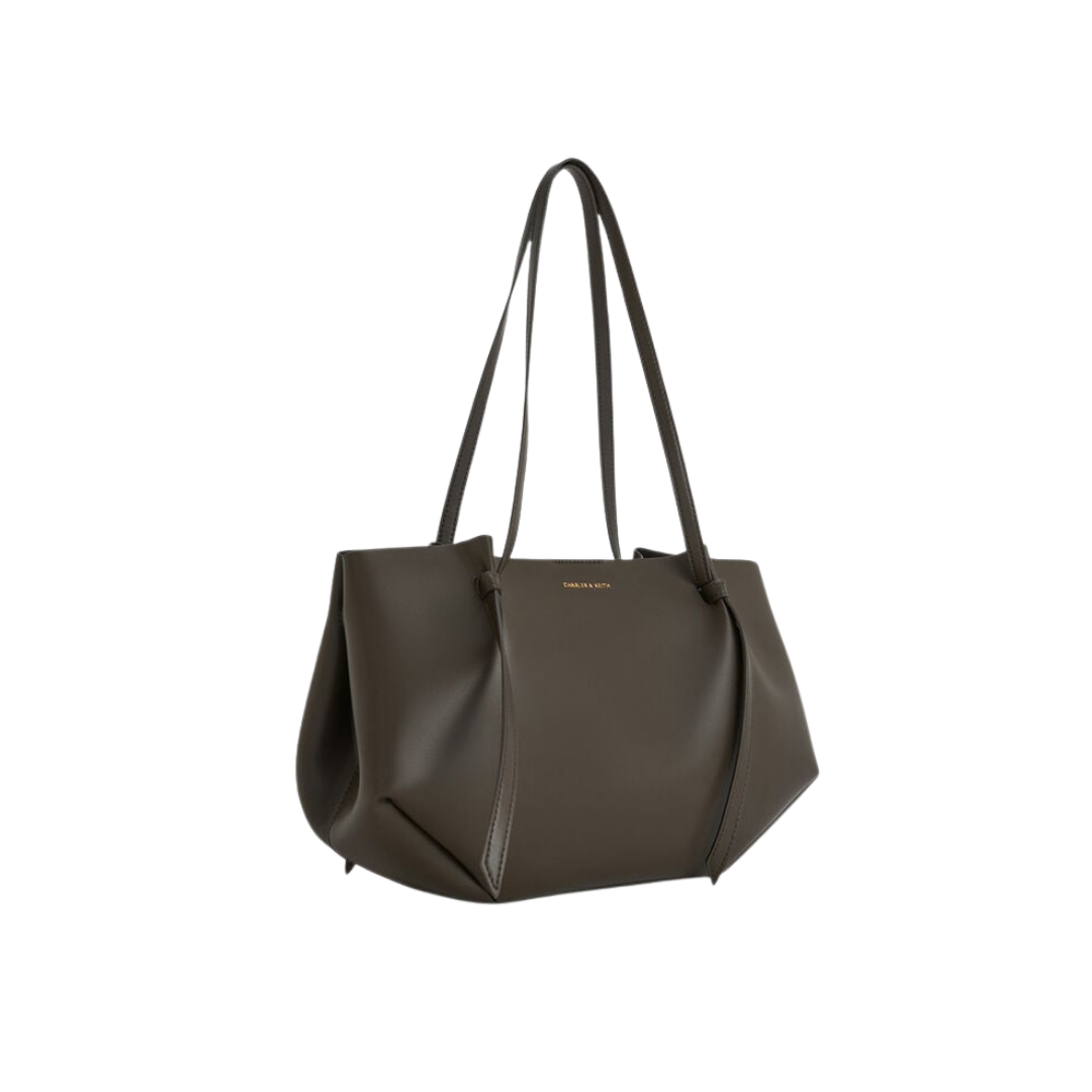 Calla Tote Bag - Dark Moss (L)