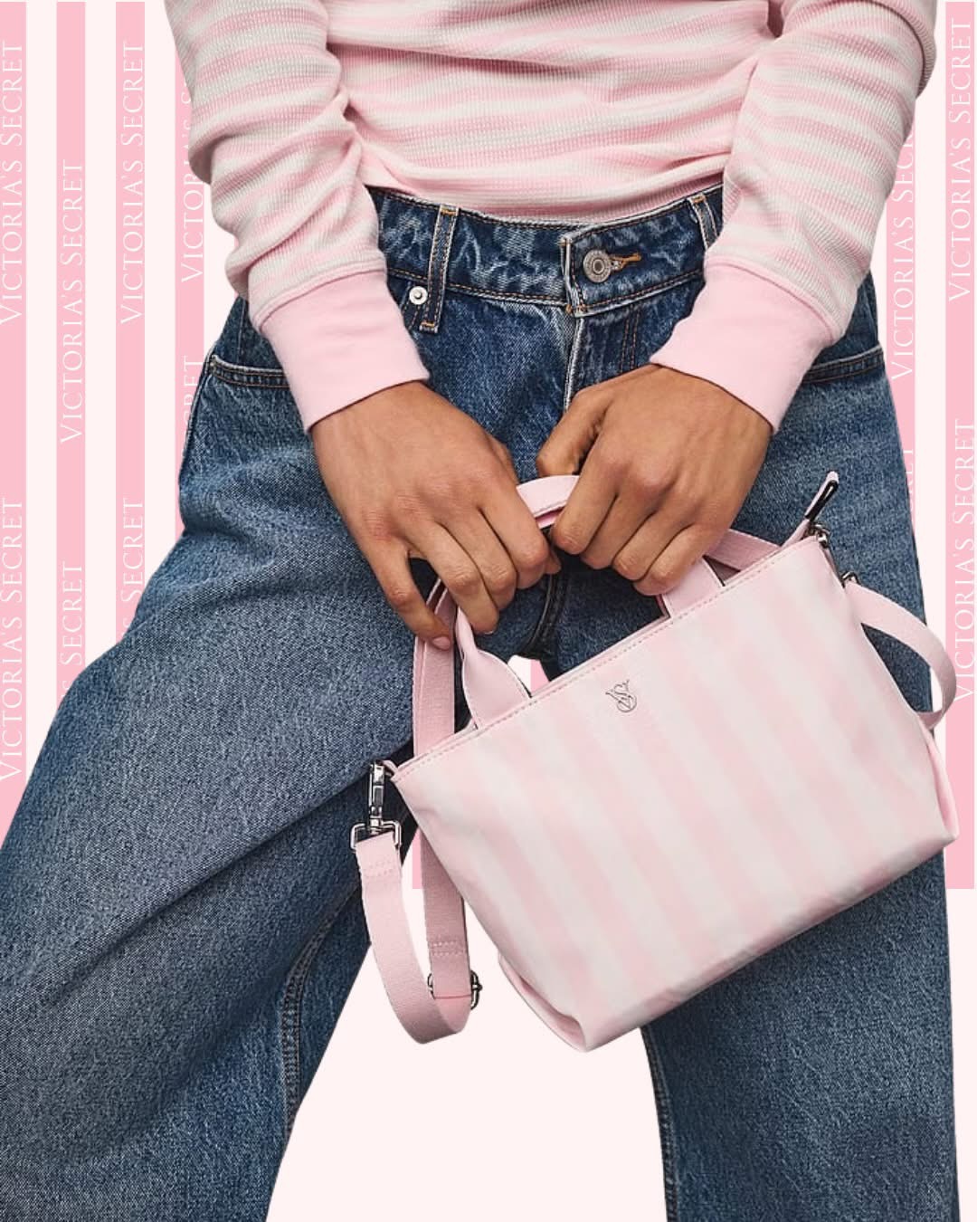 𝗩𝗜𝗖𝗧𝗢𝗥𝗜𝗔’𝗦 𝗦𝗘𝗖𝗥𝗘𝗧 - Mini Crossbody Tote Bag