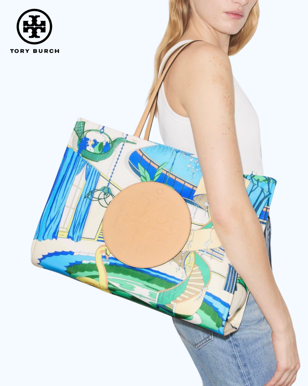 ELLA PRINT TOTE