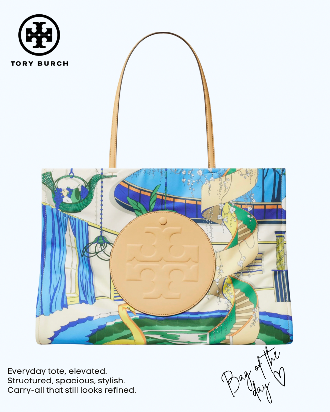 ELLA PRINT TOTE