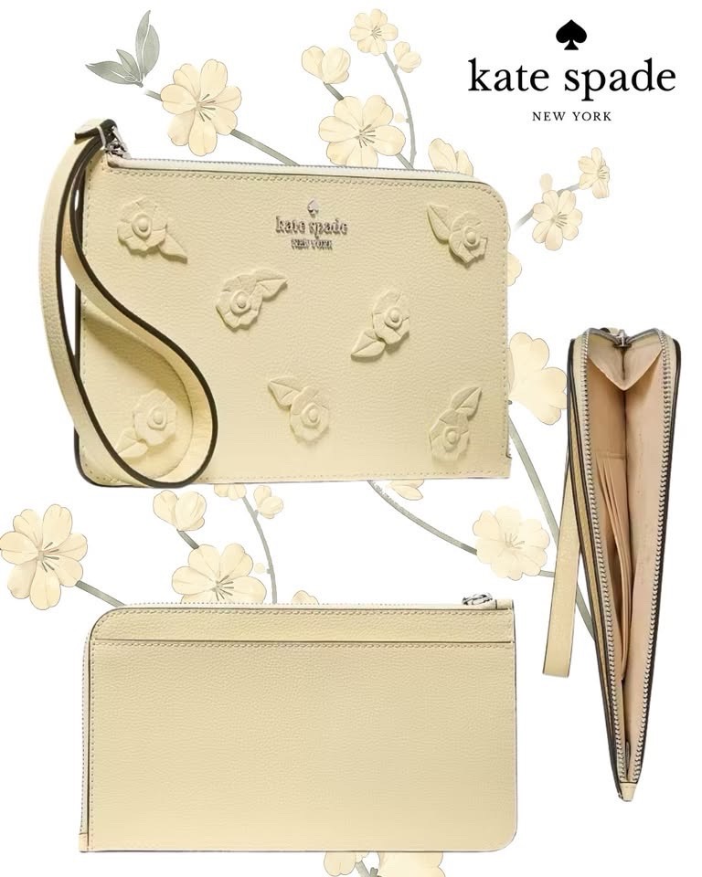Lucy Floral Wristlet