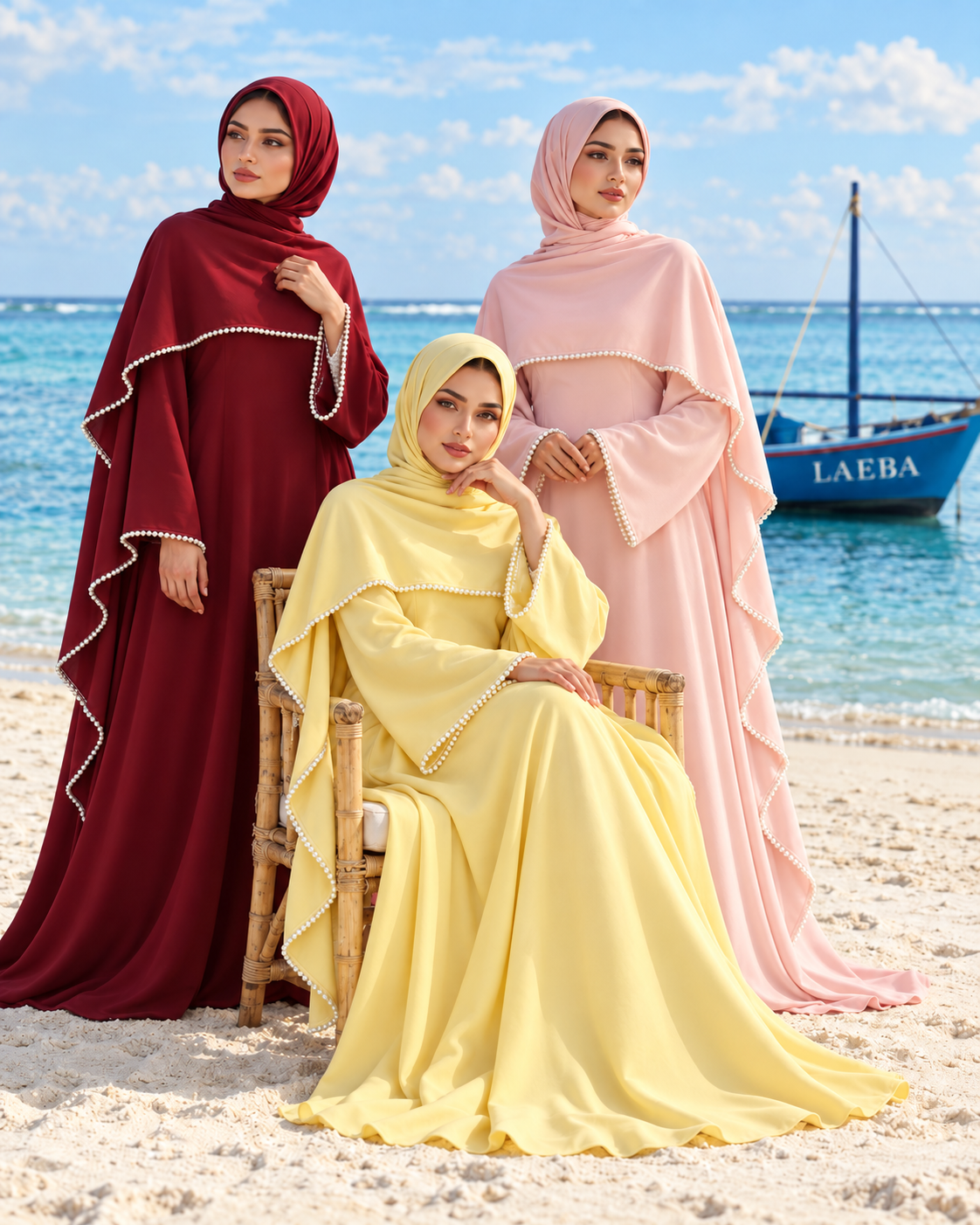 Pearl Cape Dress