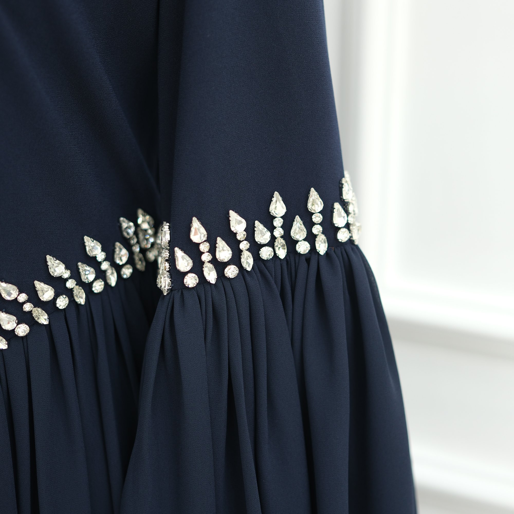 Crystal Flare Party Gown