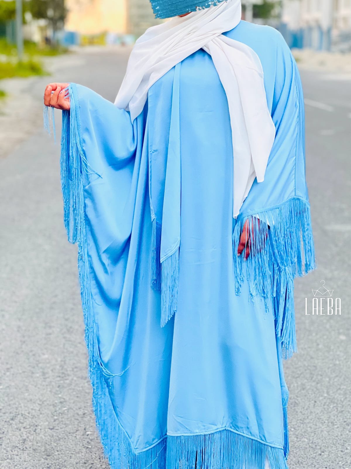 Tassel Butterfly Abaya